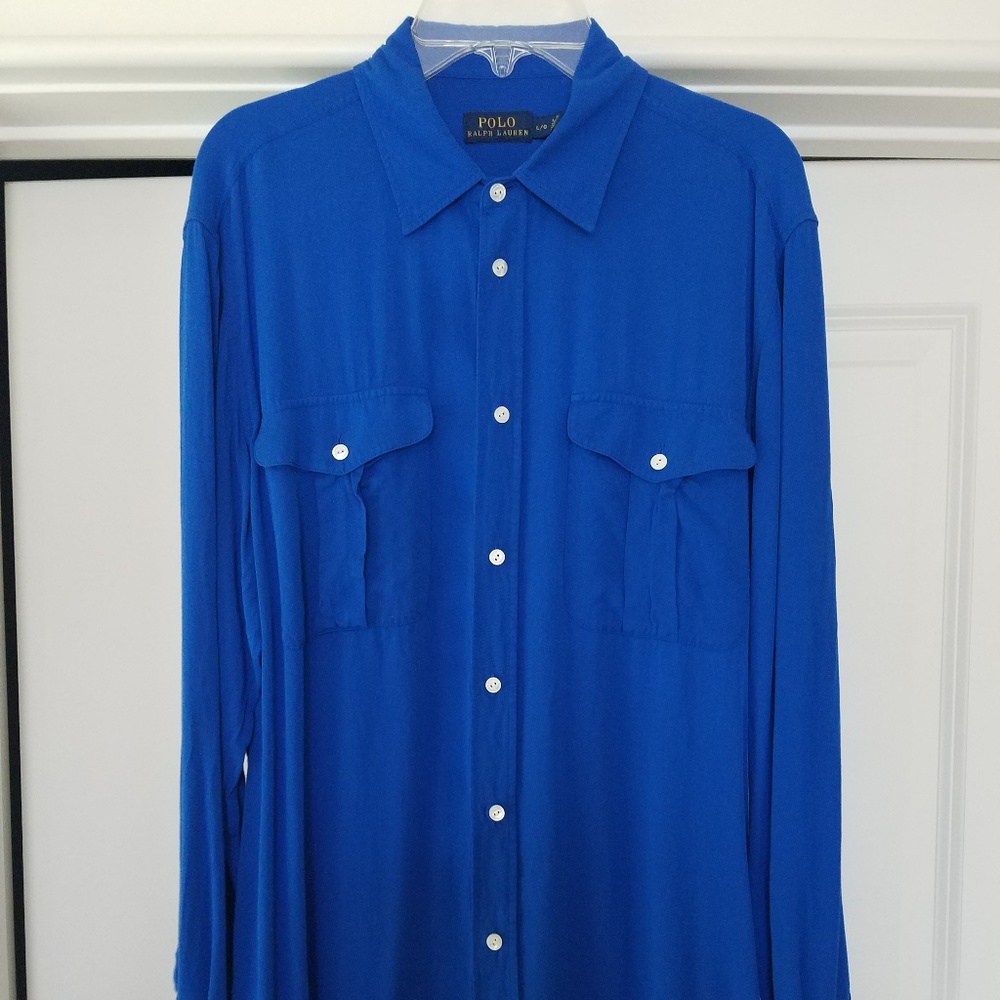 Long-sleeved Polo top